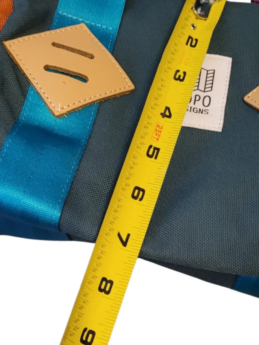 Topo Designs Multi-Color Mini Duffel Bag 4.6 L
